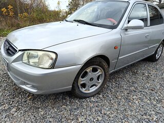 2007 Hyundai Accent ТагАЗ II, серебристый, 260000 рублей, вид 5