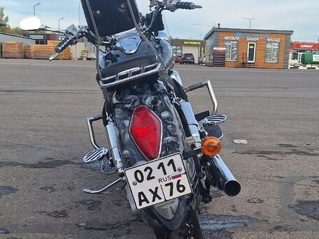 2003 Honda VTX 1800, чёрный, 655000 рублей, вид 3