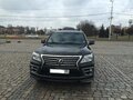 2013 Lexus LX 570 III Рестайлинг, чёрный - вид 1