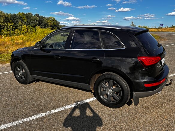 2012 Audi Q5 I (8R) Рестайлинг, чёрный - вид 6