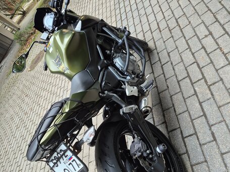 2018 Kawasaki Z 650, зелёный, 600000 рублей, вид 5