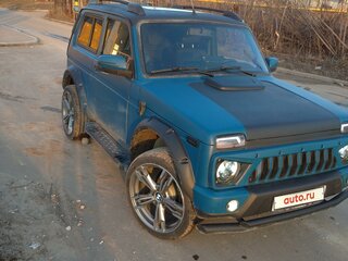2010 Lada (ВАЗ) 2121 (4x4) I Рестайлинг, синий, 550000 рублей, вид 2