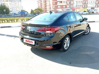2019 Hyundai Elantra VI (AD) Рестайлинг, чёрный, 1730000 рублей, вид 2