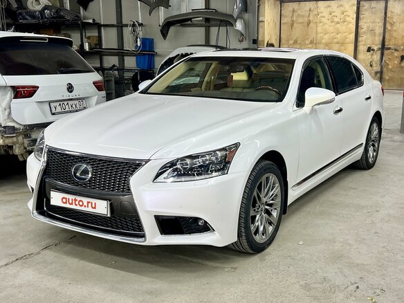 2013 Lexus LS Long 460 L IV Рестайлинг 2, белый, 3150000 рублей - вид 2