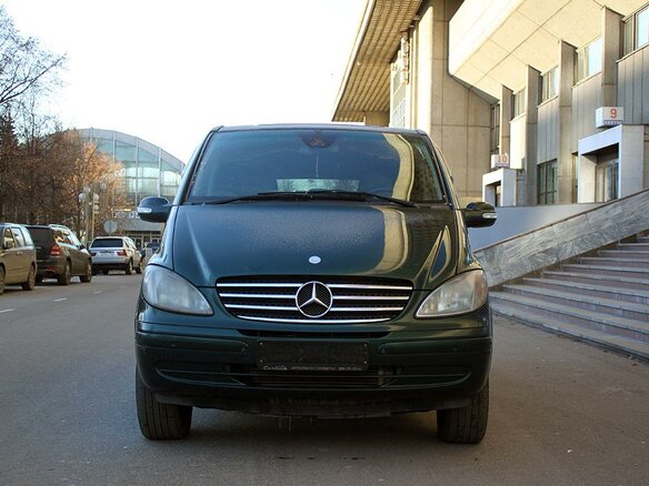 2008 Mercedes-Benz Viano L1 I (W639), зелёный - вид 1