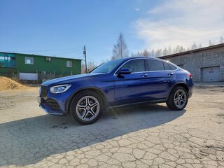 2020 Mercedes-Benz GLC Coupe 300 I (C253) Рестайлинг, синий, 5500000 рублей, вид 1