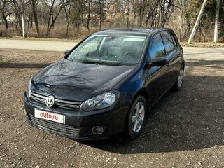 2011 Volkswagen Golf VI, синий, 878000 рублей, вид 1