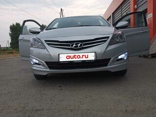 2016 Hyundai Solaris I Рестайлинг, серебристый, 1080000 рублей, вид 1