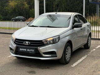 2017 Lada (ВАЗ) Vesta I, серебристый, 889000 рублей, вид 3