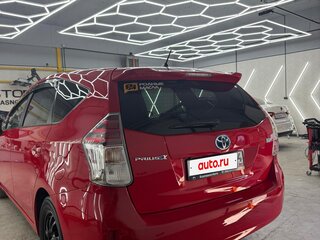 2015 Toyota Prius Alpha I (ZVW40/41) Рестайлинг, красный, 1650000 рублей, вид 2