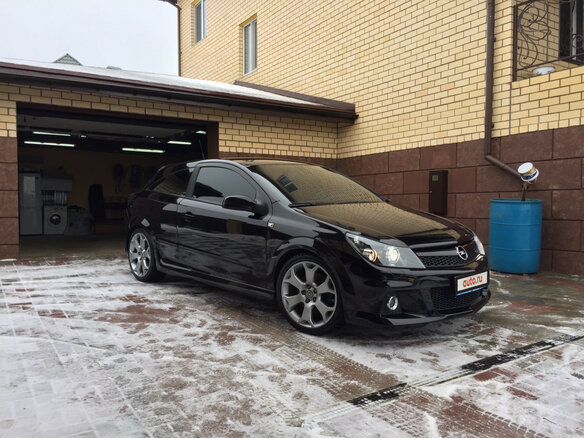 2008 Opel Astra OPC H, чёрный - вид 2