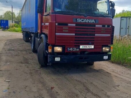1990 Scania M, красный, 550000 рублей, вид 1