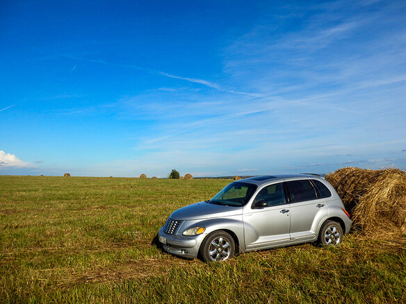 2001 Chrysler PT Cruiser, серебристый - вид 6