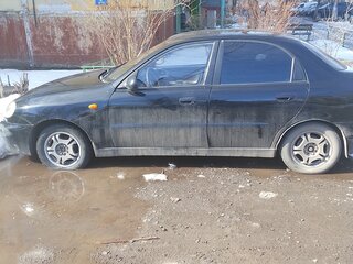 2008 Chevrolet Lanos I, чёрный, 150000 рублей, вид 2