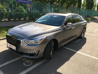 2018 Genesis G90 Limousine I, серый, 3350000 рублей, вид 1
