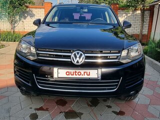 2012 Volkswagen Touareg II, чёрный, 3500000 рублей, вид 1