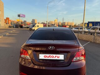 2011 Hyundai Solaris I, фиолетовый, 460000 рублей, вид 5