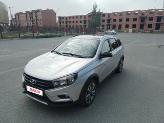 2021 Lada (ВАЗ) Vesta SW Cross I, серебристый, 1550000 рублей, вид 1