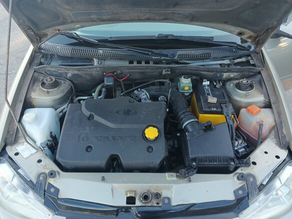 2012 Lada (ВАЗ) Kalina I, серый, 440000 рублей - вид 9