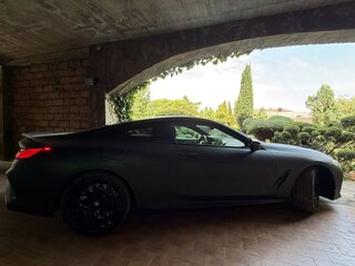 2020 BMW 8 серии M850i xDrive II (G14/G15/G16), зелёный, 8000000 рублей, вид 4