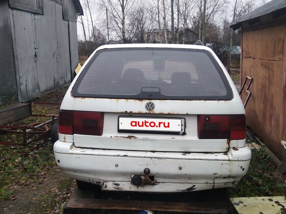 1994 Volkswagen Passat B4, белый, 100000 рублей