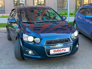 2012 Chevrolet Aveo II, чёрный, 700000 рублей, вид 4