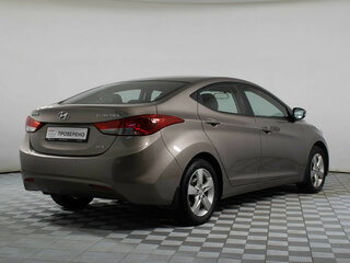 2012 Hyundai Elantra V (MD), коричневый, 1060000 рублей, вид 5