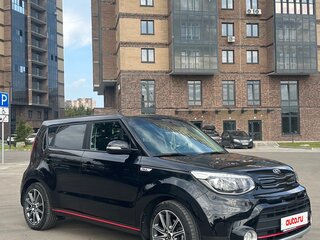 2017 Kia Soul II Рестайлинг, чёрный, 1300000 рублей, вид 3