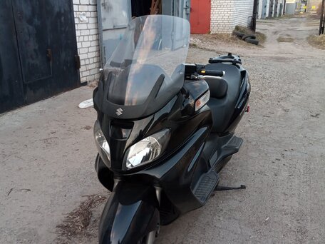 2008 Suzuki Burgman (SkyWave) 650, чёрный, 349000 рублей, вид 2