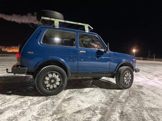 2008 Lada (ВАЗ) 2121 (4x4) I Рестайлинг, синий, 450000 рублей, вид 4