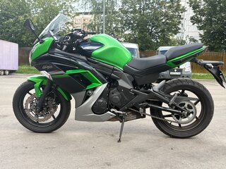 2015 Kawasaki Ninja 400, зелёный, 450000 рублей, вид 1