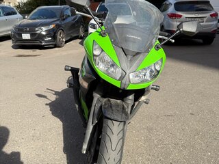 2013 Kawasaki ER-4F (Ninja 400R), зелёный, 450000 рублей, вид 4