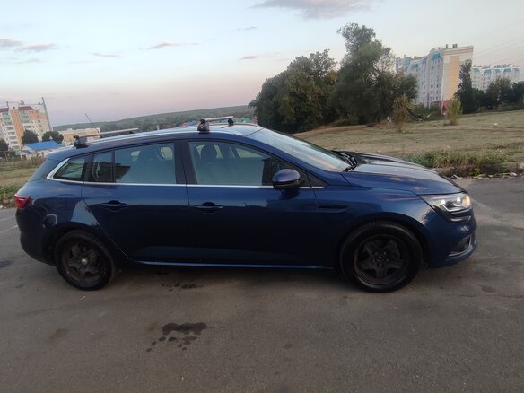 2016 Renault Megane IV, синий, 1150000 рублей - вид 8