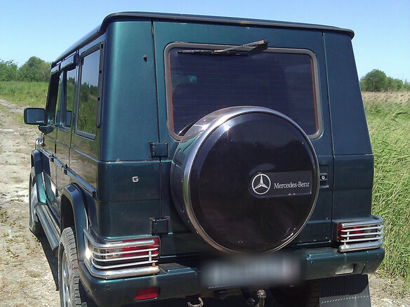 2000 Mercedes-Benz G-Класс 320 II (W463), зелёный - вид 3