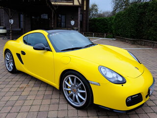 2009 Porsche Cayman S I (987) Рестайлинг, жёлтый, 4600000 рублей, вид 1