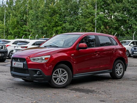 2011 Mitsubishi ASX I, красный, 750000 рублей, вид 1