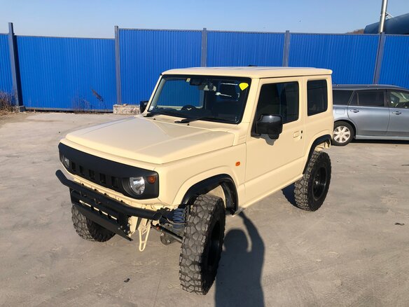 2019 Suzuki Jimny Kei car IV, бежевый - вид 1