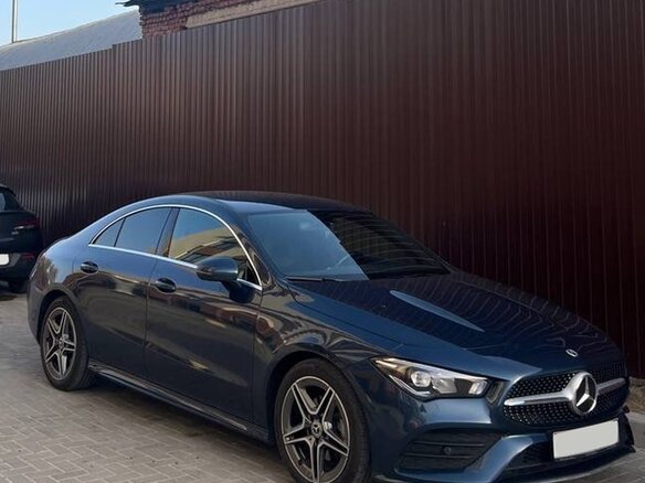 2021 Mercedes-Benz CLA 200 II (C118, X118), синий