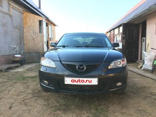 2006 Mazda 3 I (BK) Рестайлинг, чёрный, 590000 рублей, вид 3