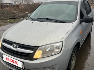 2016 Lada (ВАЗ) Granta I, серебристый, 430000 рублей, вид 1