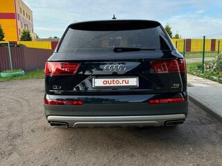 2017 Audi Q7 II (4M), синий, 4250000 рублей, вид 3