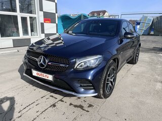 2018 Mercedes-Benz GLC Coupe AMG 43 AMG I (C253), синий, 3800000 рублей, вид 1