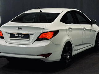 2015 Hyundai Solaris I Рестайлинг, белый, 893000 рублей, вид 5