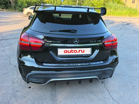2018 Mercedes-Benz GLA AMG 45 AMG I (X156) Рестайлинг, чёрный, 3800000 рублей, вид 4