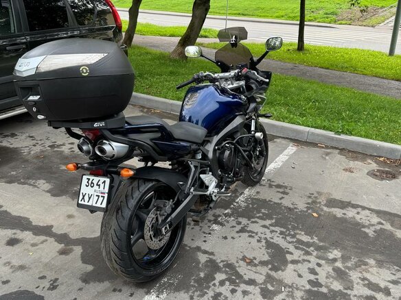 2008 Yamaha FZ6, синий, 430000 рублей - вид 5