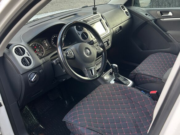 2013 Volkswagen Tiguan I Рестайлинг, белый, 1550000 рублей - вид 3