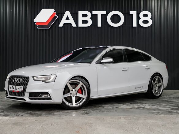 2013 Audi A5 I (8T) Рестайлинг, белый, 1799000 рублей