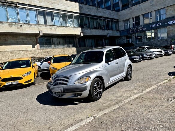 2001 Chrysler PT Cruiser, серебристый