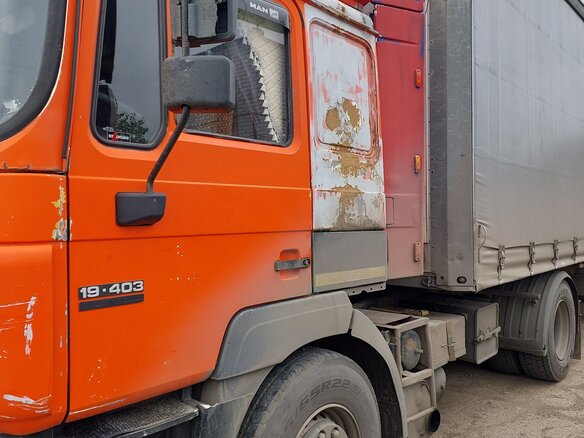 1998 MAN 19, красный, 750000 рублей - вид 14