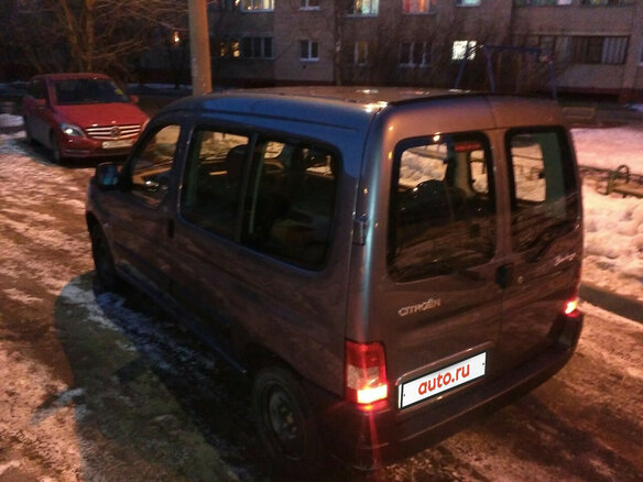 2010 Citroen Berlingo I Рестайлинг, серый - вид 3